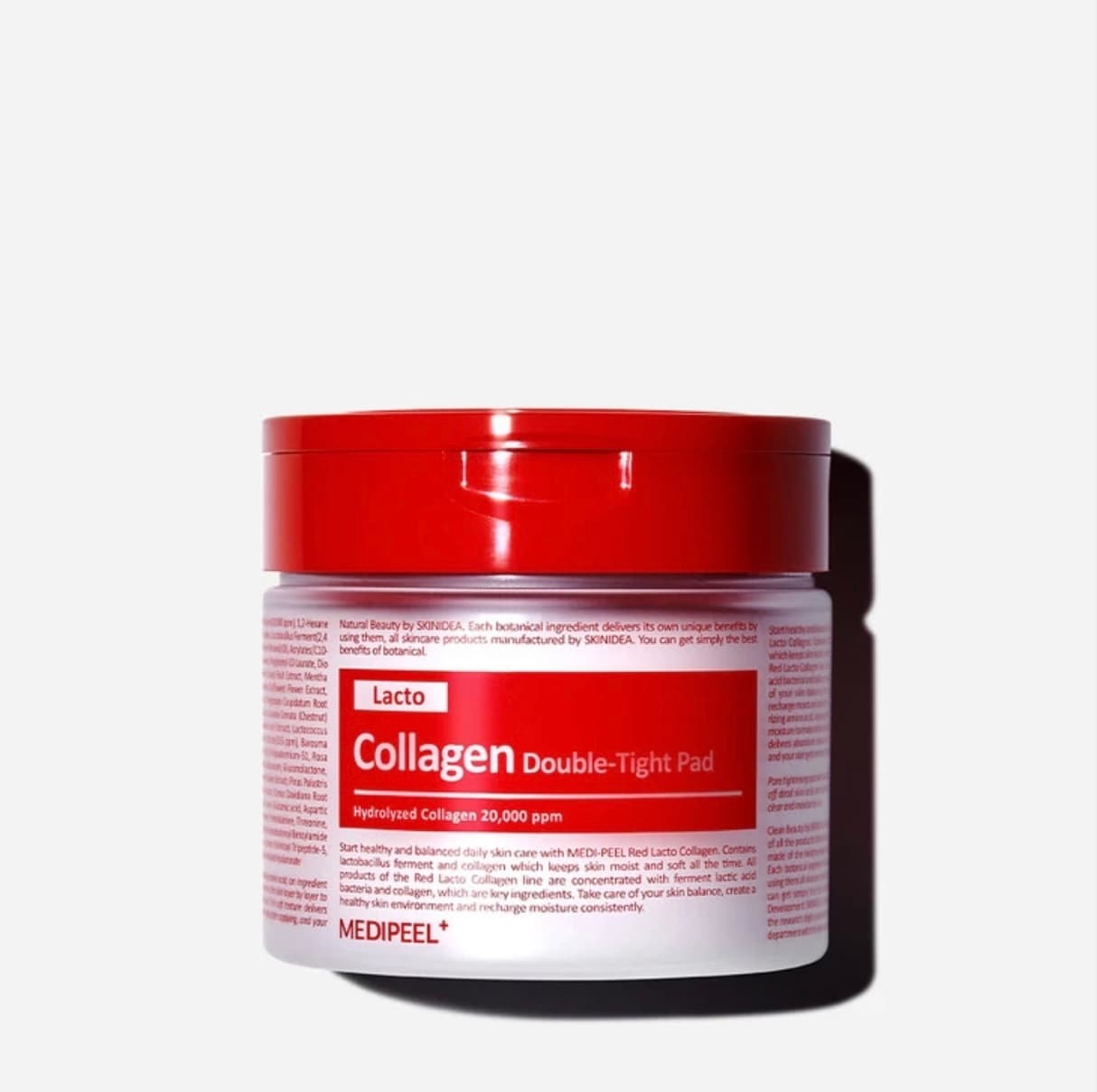 تونر پد دوگانه کلاژن لاکتو مدی-پیل (Medi-Peel Lacto Collagen Dual Pad) – ۷۰ عددی — تصویر ۴
