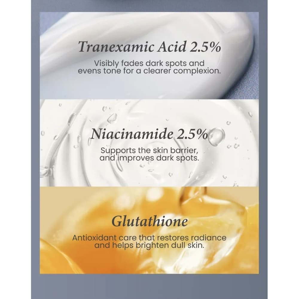 کرم روشن‌کننده و ضدلک قوی ترانگزامیک اسید اکسیس وای حجمAxis-Y TXA 2.5% Intensive Brightening Cream – 50ml — تصویر ۶