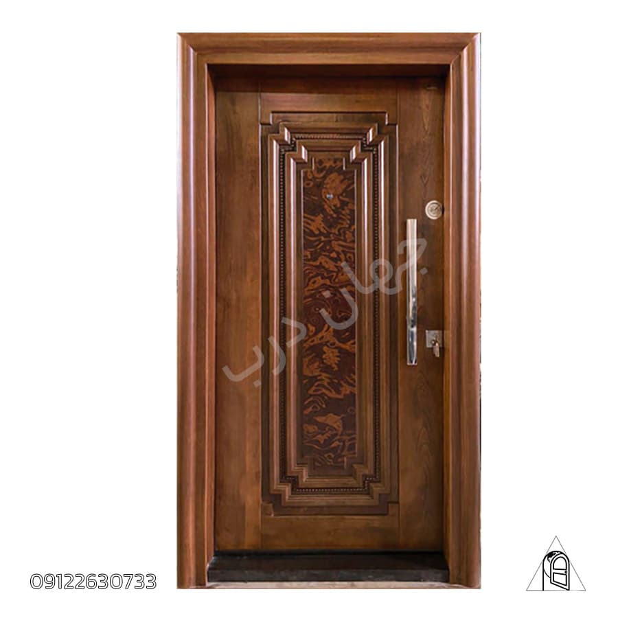 درب ضد سرقت رویه گردو طرح آنیسا