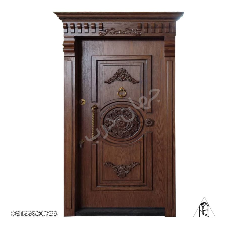 درب ضد سرقت رویه راش مدل دراج — تصویر ۵