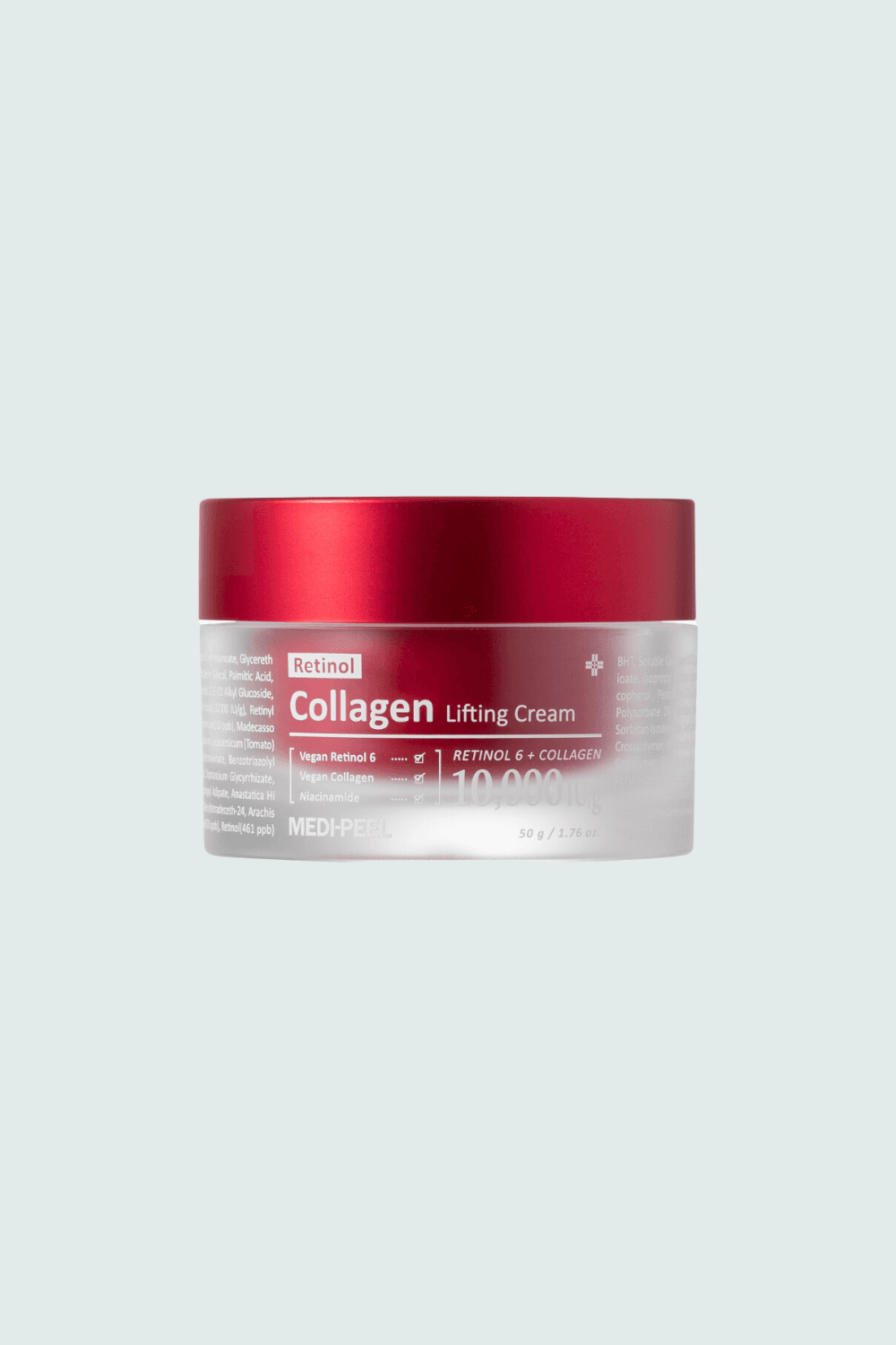 کرم ضدچروک رتینول و کلاژن مدی‌پیل | جوانساز و افزایش الاستیسیته پوست حجم 50میلmedipeel retinol collagen lifting cream