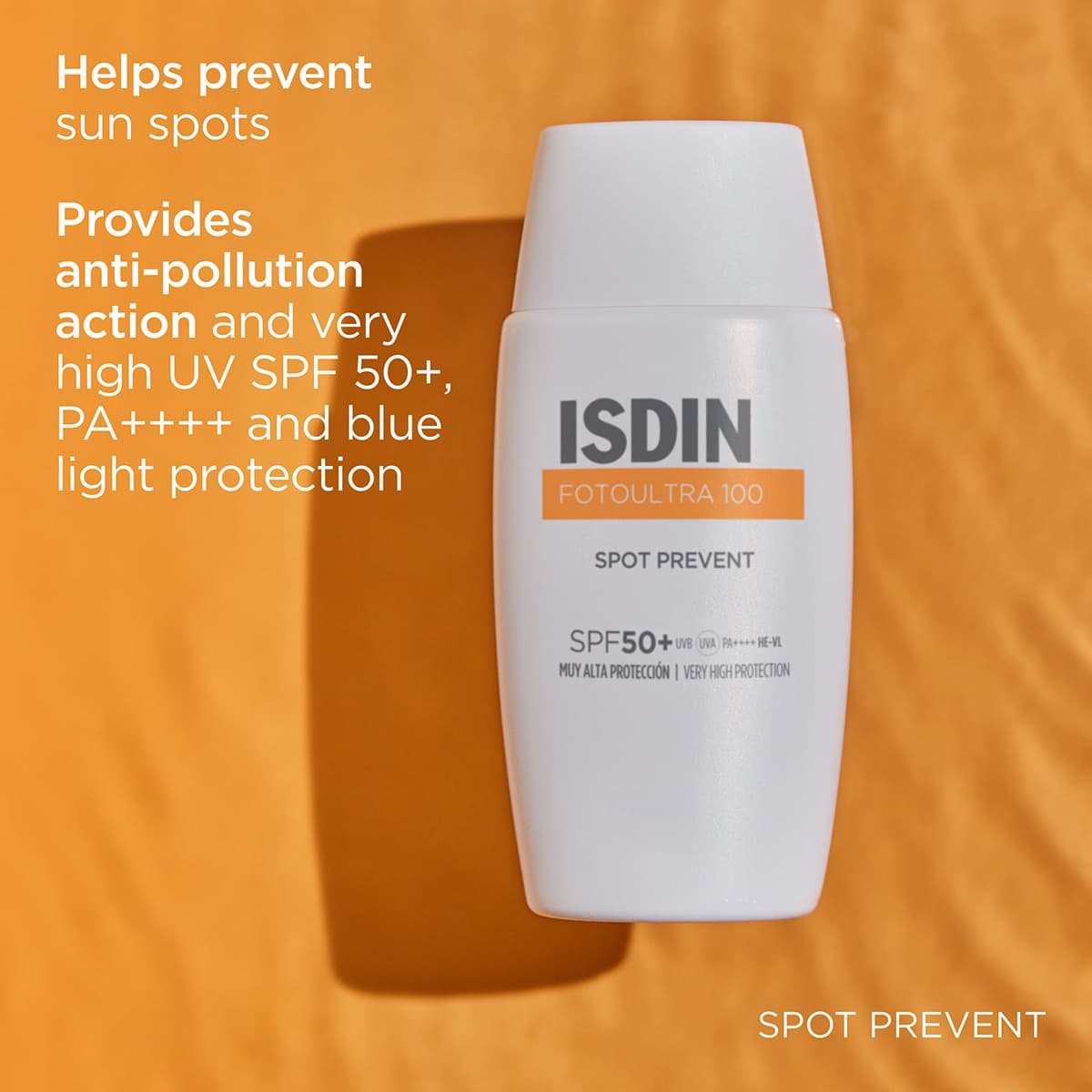 کرم ضد آفتاب اسپات پریونت ایزدین ISDIN FotoUltra 100 Spot Prevent SPF50+ — تصویر ۵