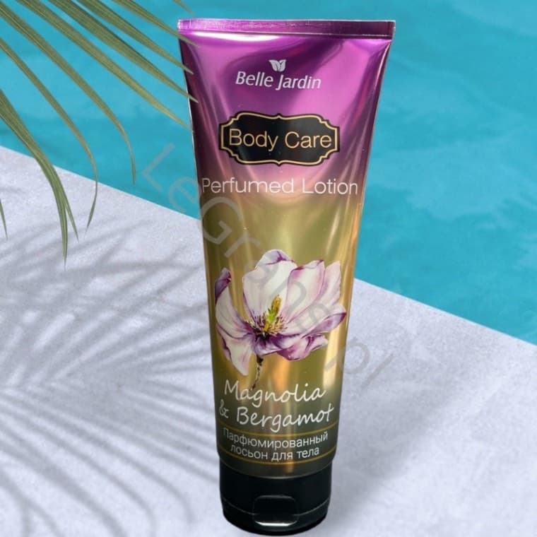 لوسیون بدن معطر بل جاردین مگنولیا، آلوئه ورا و ترنج Belle Jardin body care perfumed lotion Aloe, Magnolia &amp; Bergamot