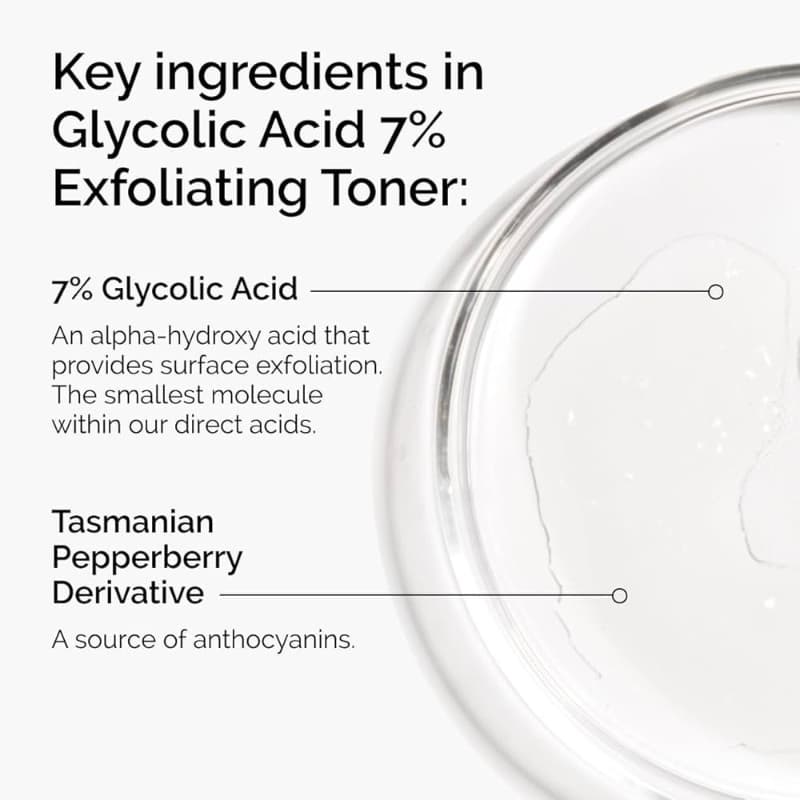 تونر لایهبردار گلیکولیک اسید ۷٪ اوردینری (The Ordinary Glycolic Acid 7% Toning Solution) — تصویر ۷