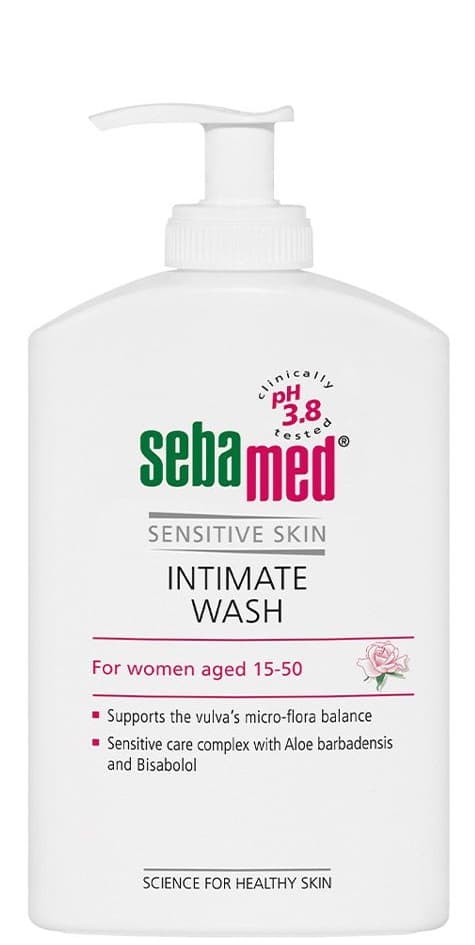 ژل شوینده بانوان سبامد SEBA MED SENSITIVE SKIN INTIMATE WASH 200ml — تصویر ۴