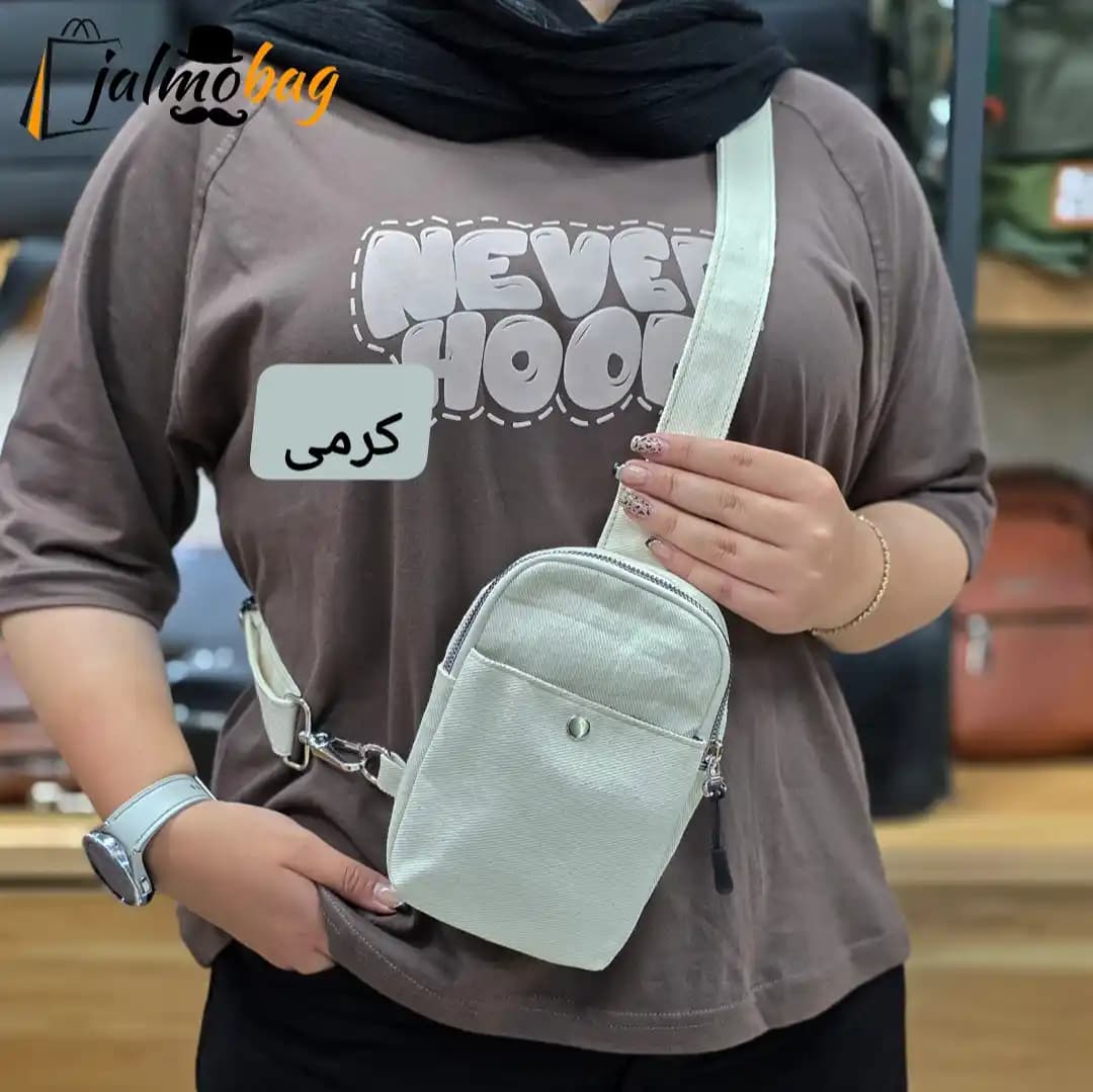 بادی بگ دخترانه کتان کد 1250 — تصویر ۶