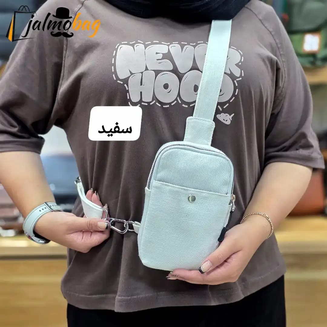 بادی بگ دخترانه کتان کد 1250 — تصویر ۷