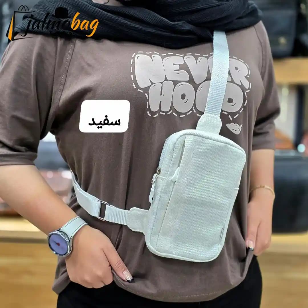 بادی بگ دخترانه کتان کد 1248 — تصویر ۶