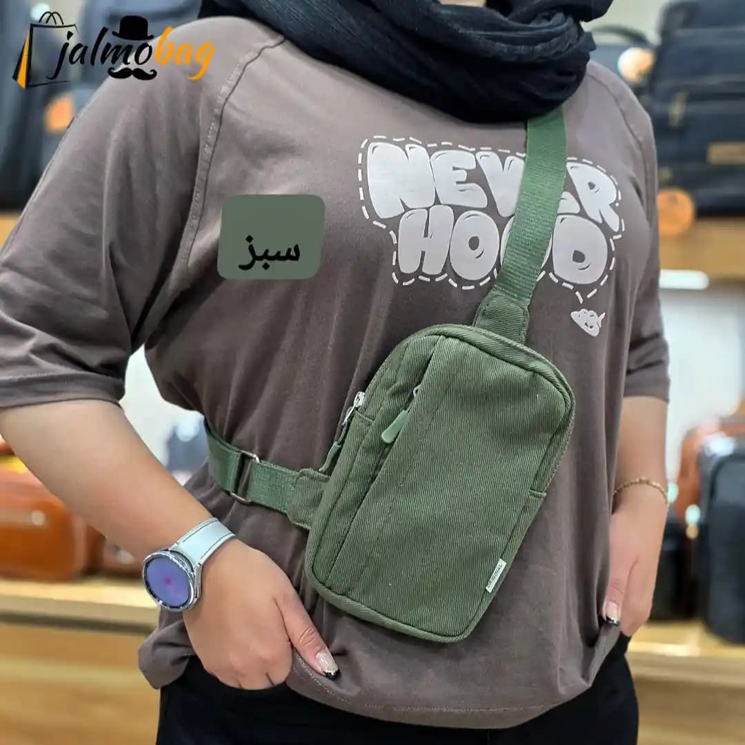 بادی بگ دخترانه کتان کد 1248 — تصویر ۷
