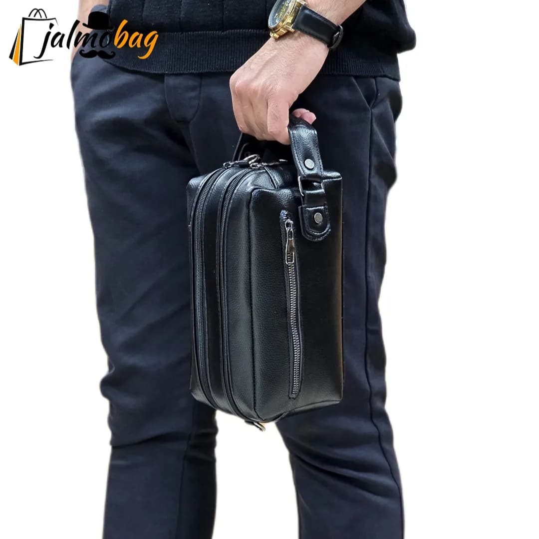 کیف دستی دوشی مردانه (شوزبگ) کد 3266 — تصویر ۲
