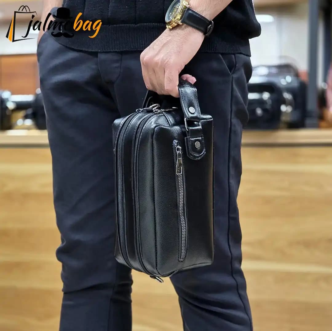 کیف دستی دوشی مردانه (شوزبگ) کد 3266 — تصویر ۳