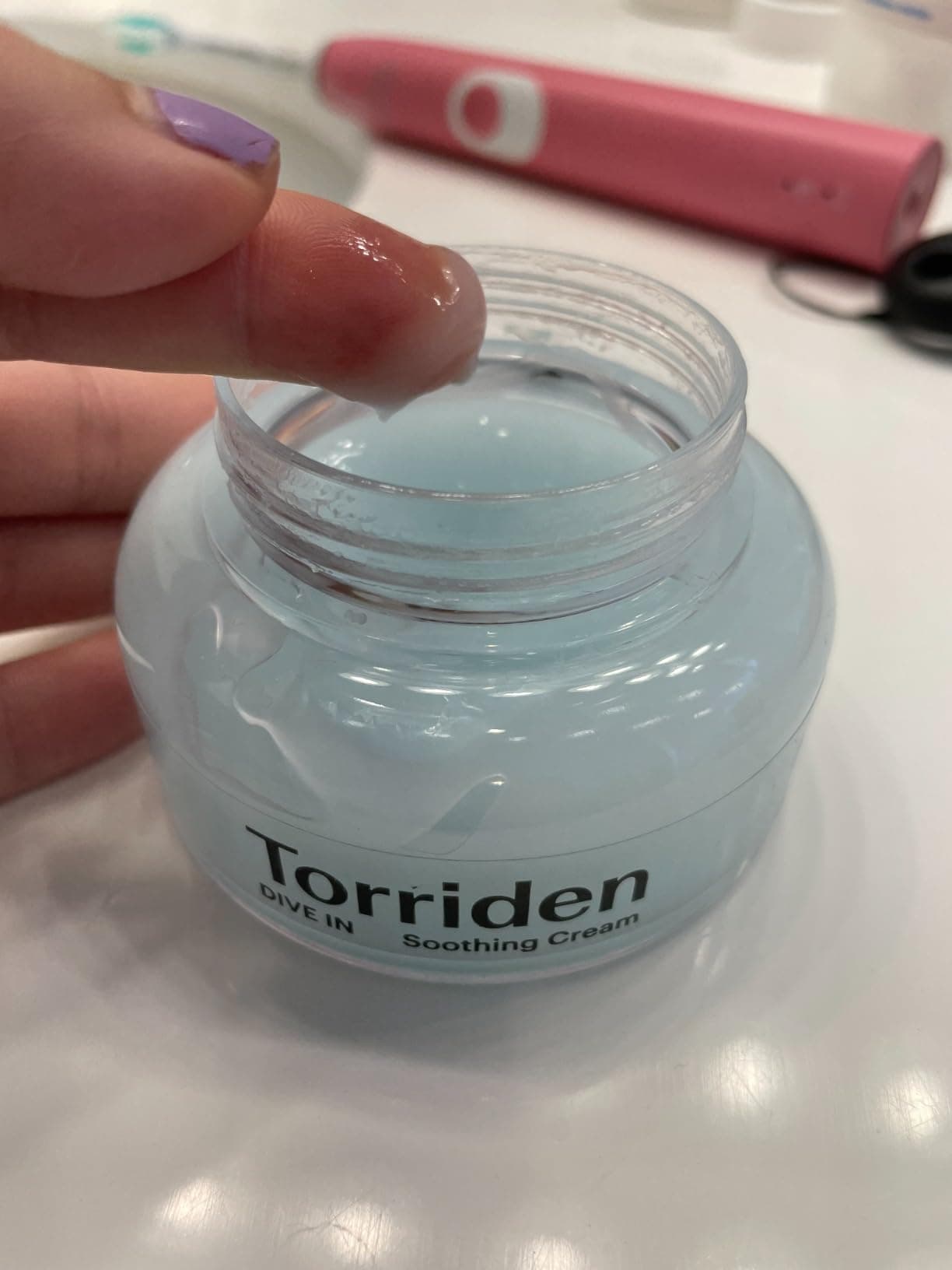 ژل کرم مرطوب کننده و آبرسان هیالورونیک اسید توریدن ۱۰۰میل Torriden DIVE-IN Soothing Cream — تصویر ۹