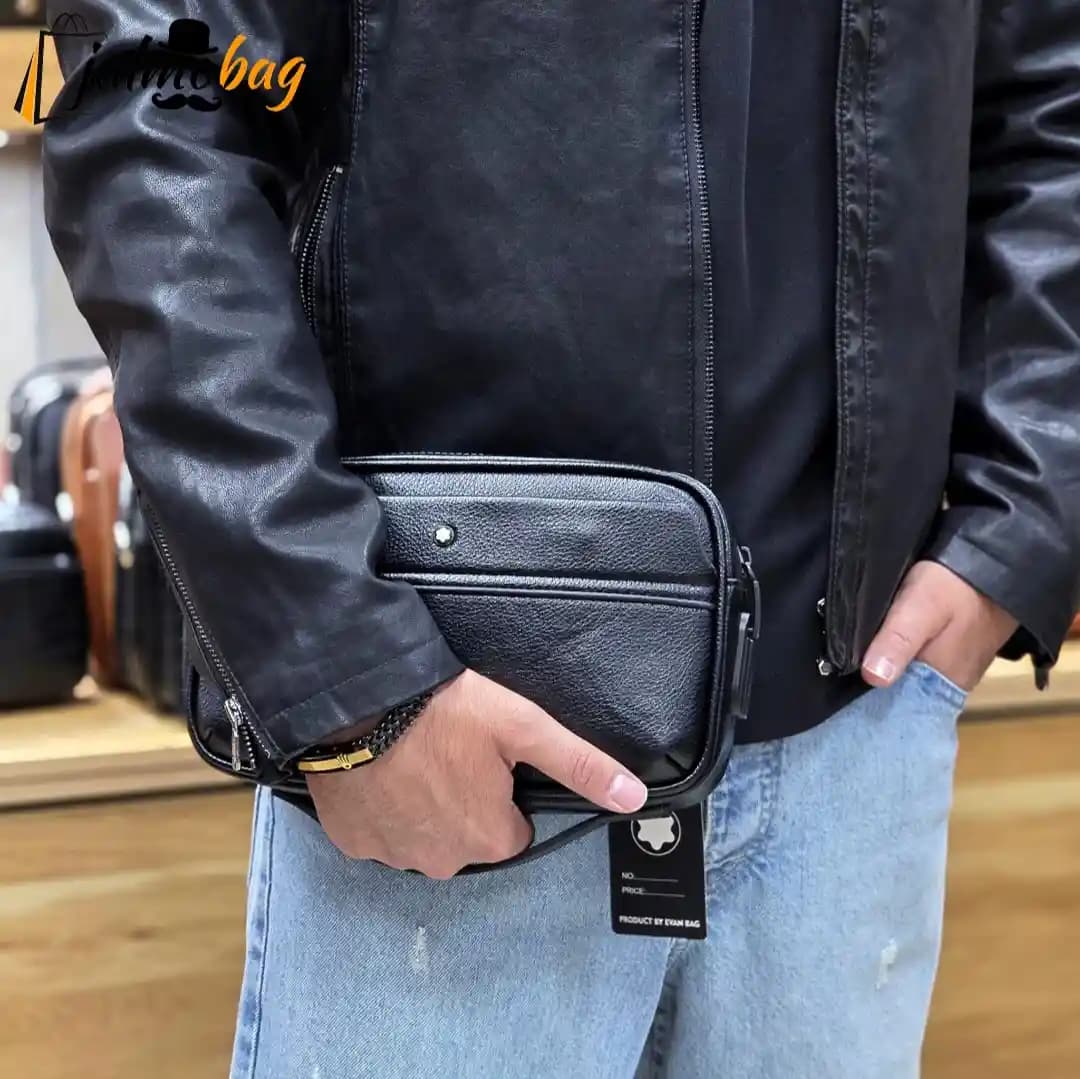 کیف دستی اثر انگشتی (شوزبگ) مونت بلانک (MONT BLANC) کد 3250 — تصویر ۹