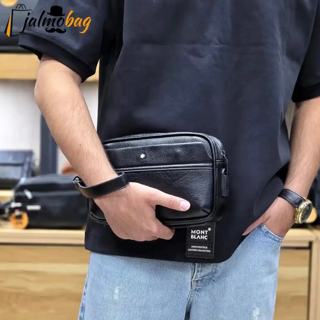 کیف دستی اثر انگشتی (شوزبگ) مونت بلانک (MONT BLANC) کد 3250 — تصویر ۱۱