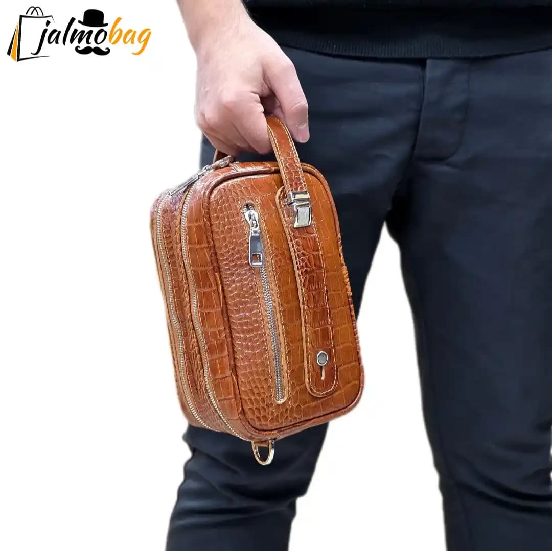 کیف دستی دوشی (شوزبگ) چرم طبیعی کد 3240