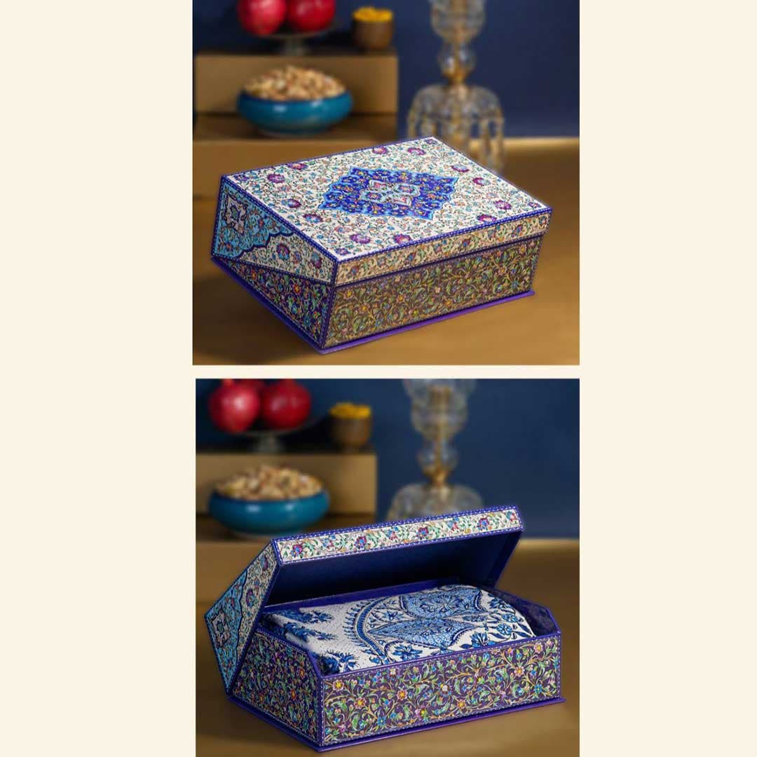 پارچه قلمکار 1*1 طرح تذهیب — تصویر ۲