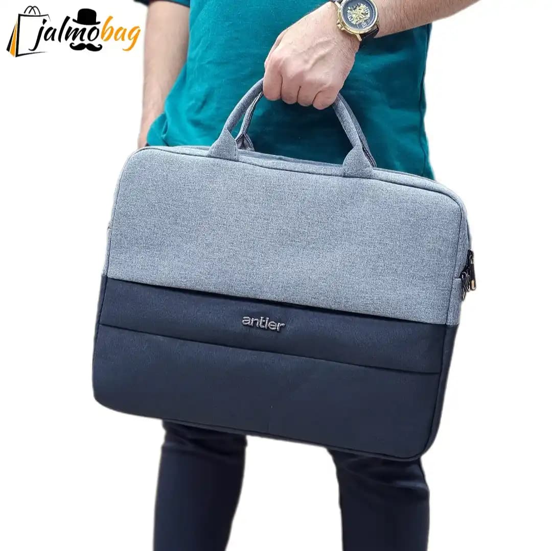 کیف لپتاپی اداری ساده کد 6058 — تصویر ۲