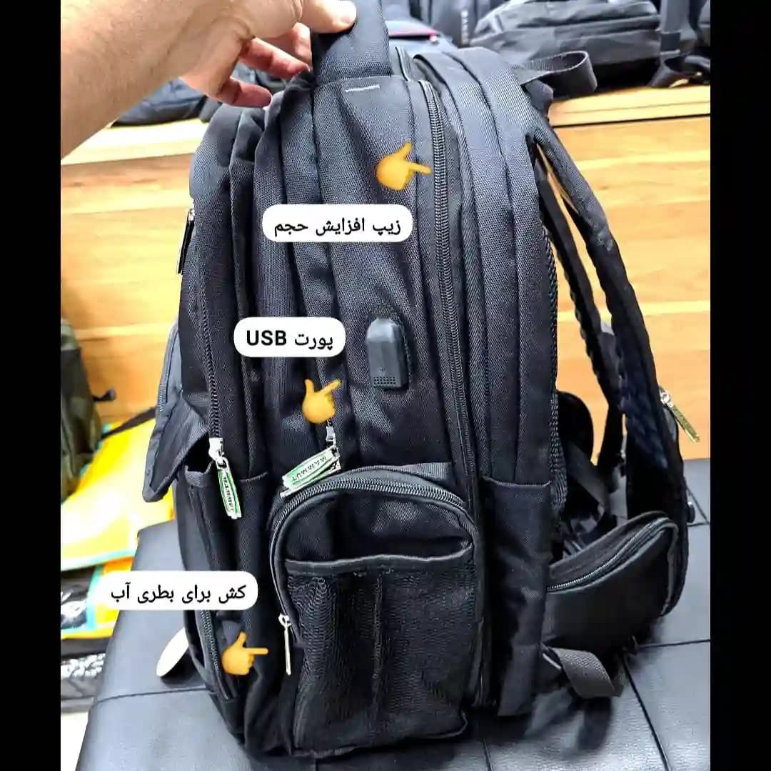کوله پشتی جادار ماموت (MAMMUT) کد 4264 — تصویر ۹