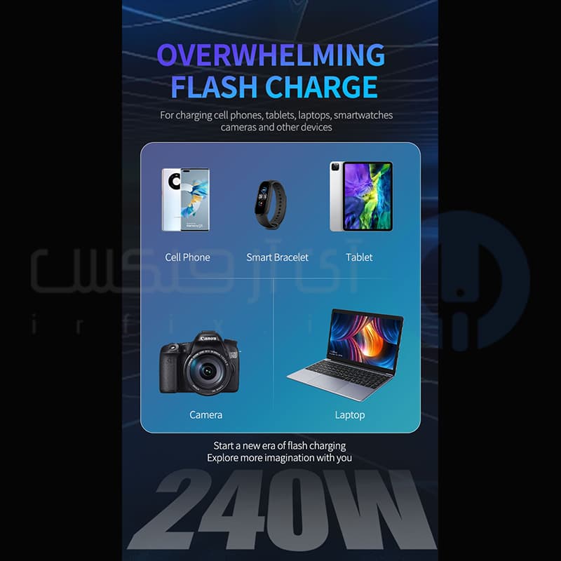 هاب مولتی شارژر و تستر شارژ مکانیک Mechanic E-Power Pro — تصویر ۴