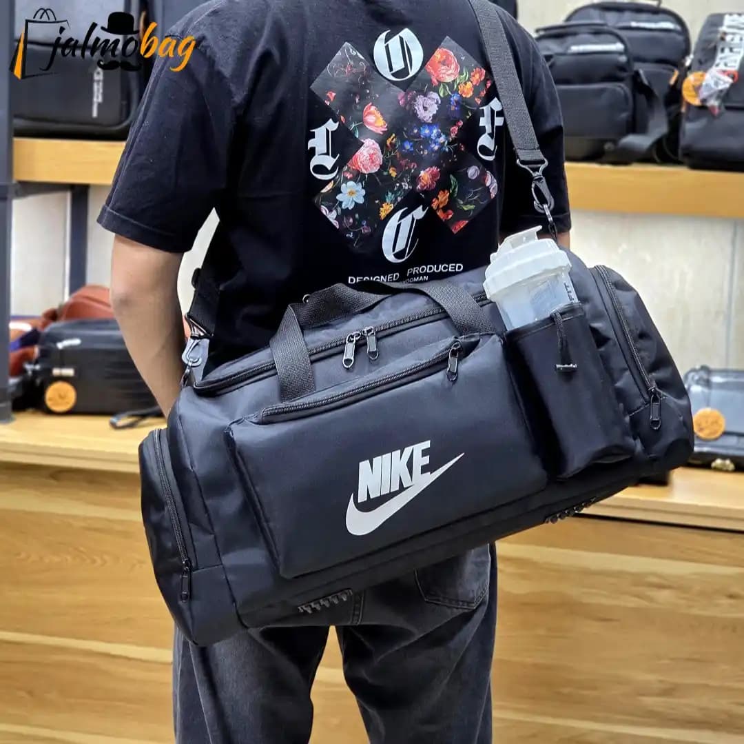 ساک ورزشی جاکفشی دار نایک (NIKE) کد 5028 — تصویر ۱۱