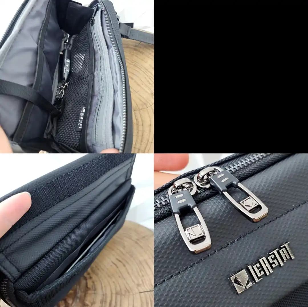 کیف 4 کاره (بادی‌بگ) وارداتی برند لیستات کد 1088 — تصویر ۸