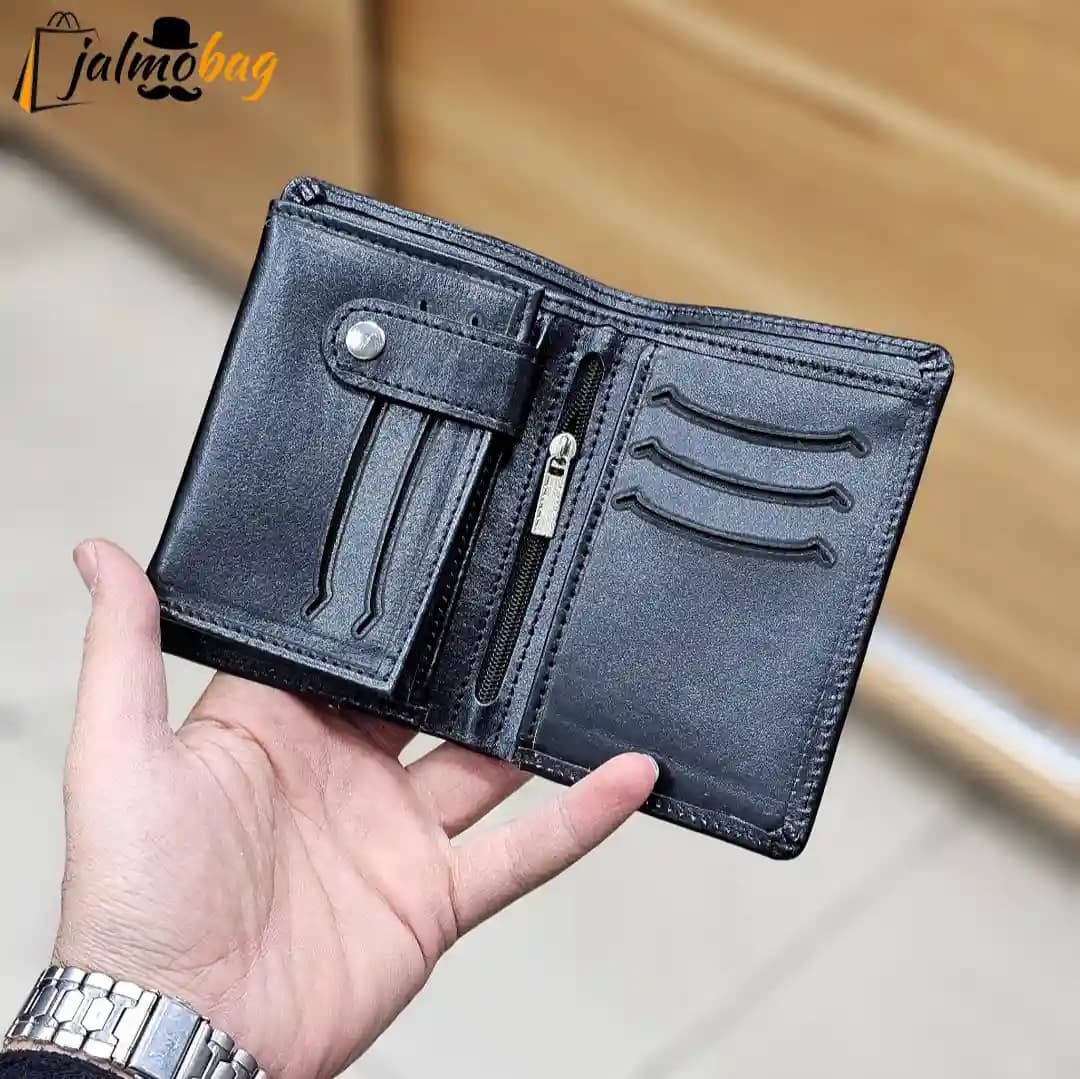 کیف پول جیبی چرم طبیعی کد 3074 — تصویر ۱۱