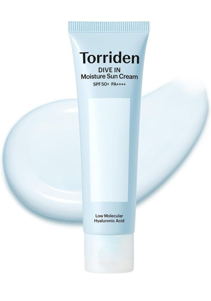 ضدآفتاب آبرسان هیالورونیک اسید توریدن torriden Dive in Moisture-Sun Cream 60ml