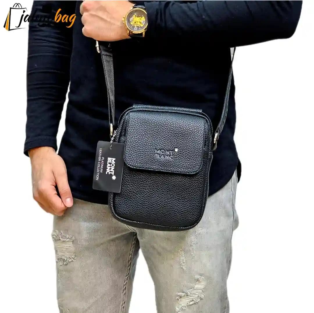 کیف دوشی مونت بلانک سرخونه (متوسط) کد 2034