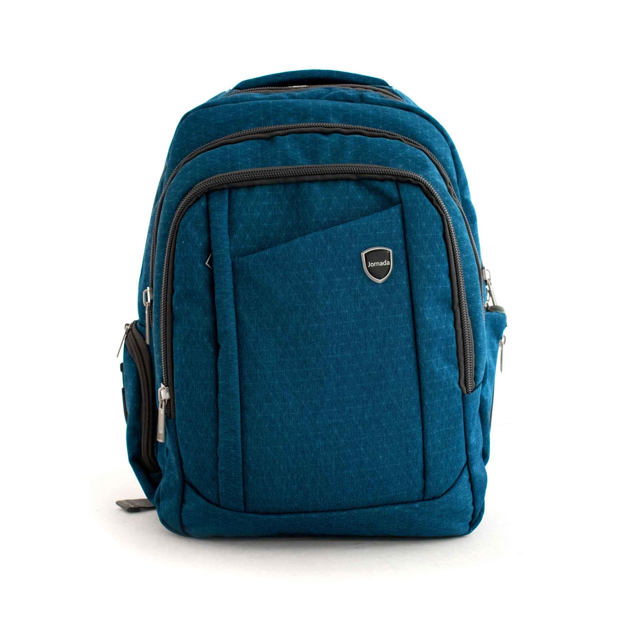 کوله پشتی لپ تاپی جورنادا مدل Jornada BELO Light Blue 710 — تصویر ۱۰