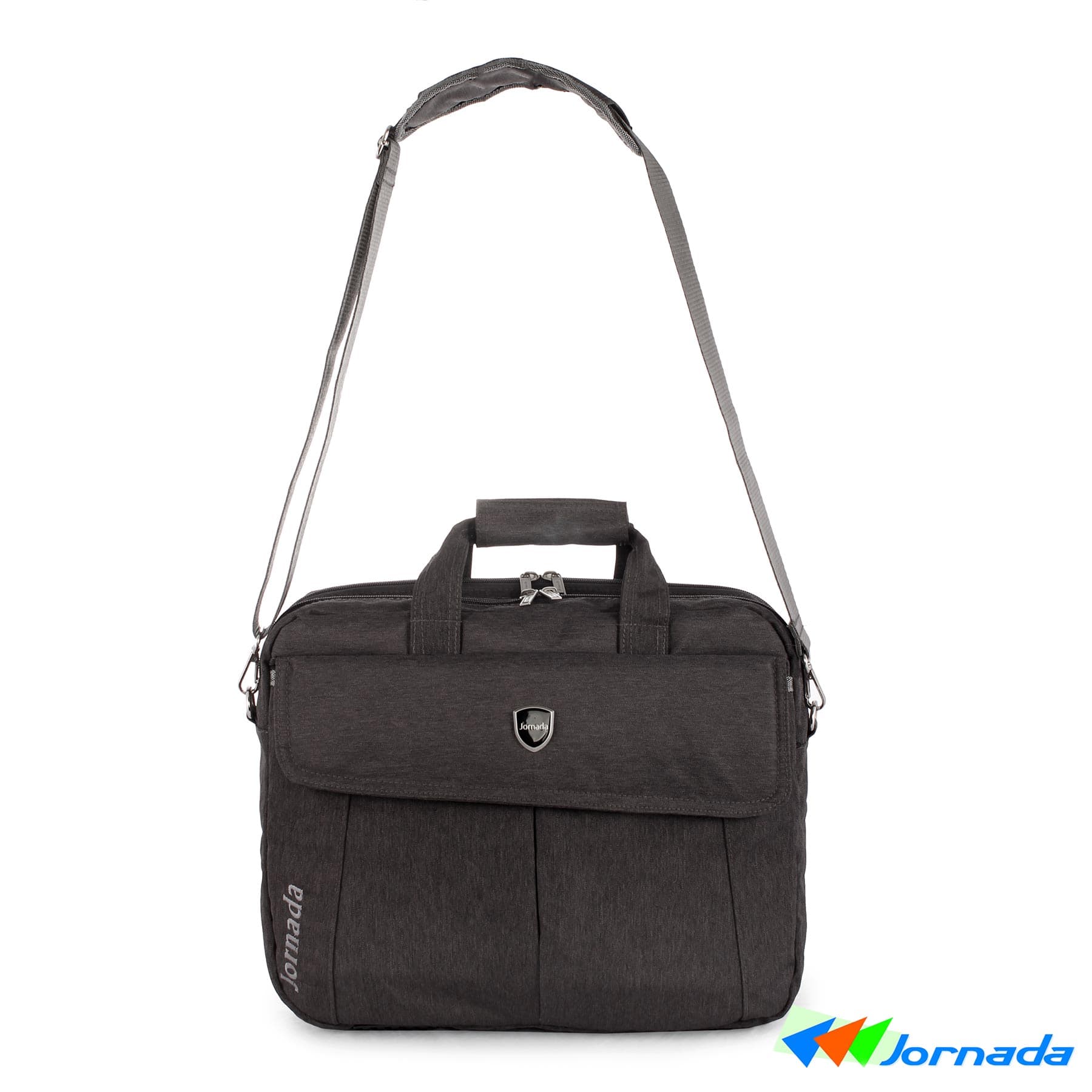 کیف محافظ لپ تاپ جورنادا مدل TINTO Gray 500 — تصویر ۵