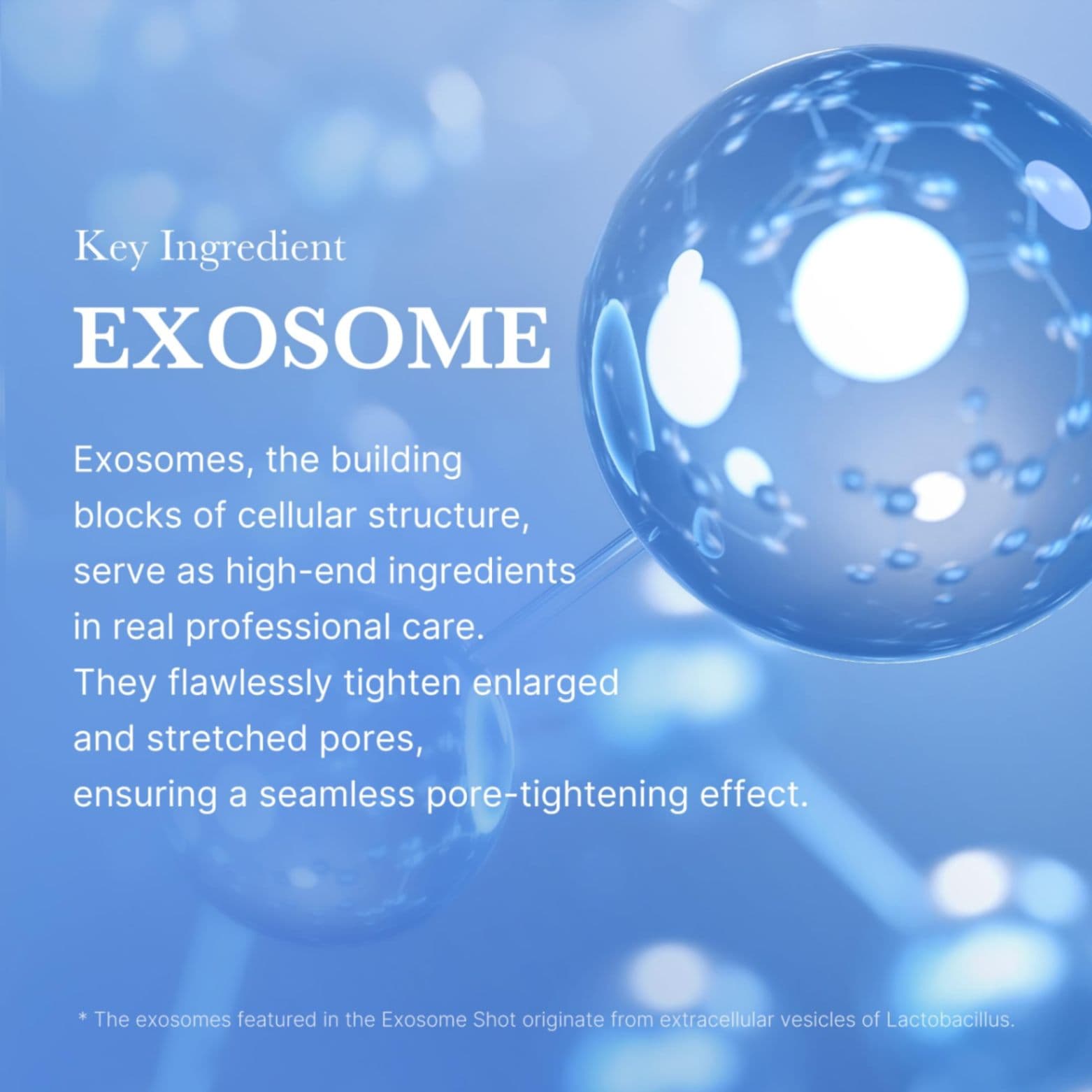 آمپول کنترل منافذ وان دی اگزوزوم شات ۲۰۰۰ مدی کیوب medicube one day exosome shot 2000 — تصویر ۸