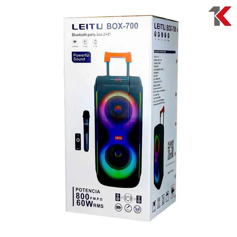 اسپیکر بلوتوثی لیتو 700 BOX — تصویر ۷