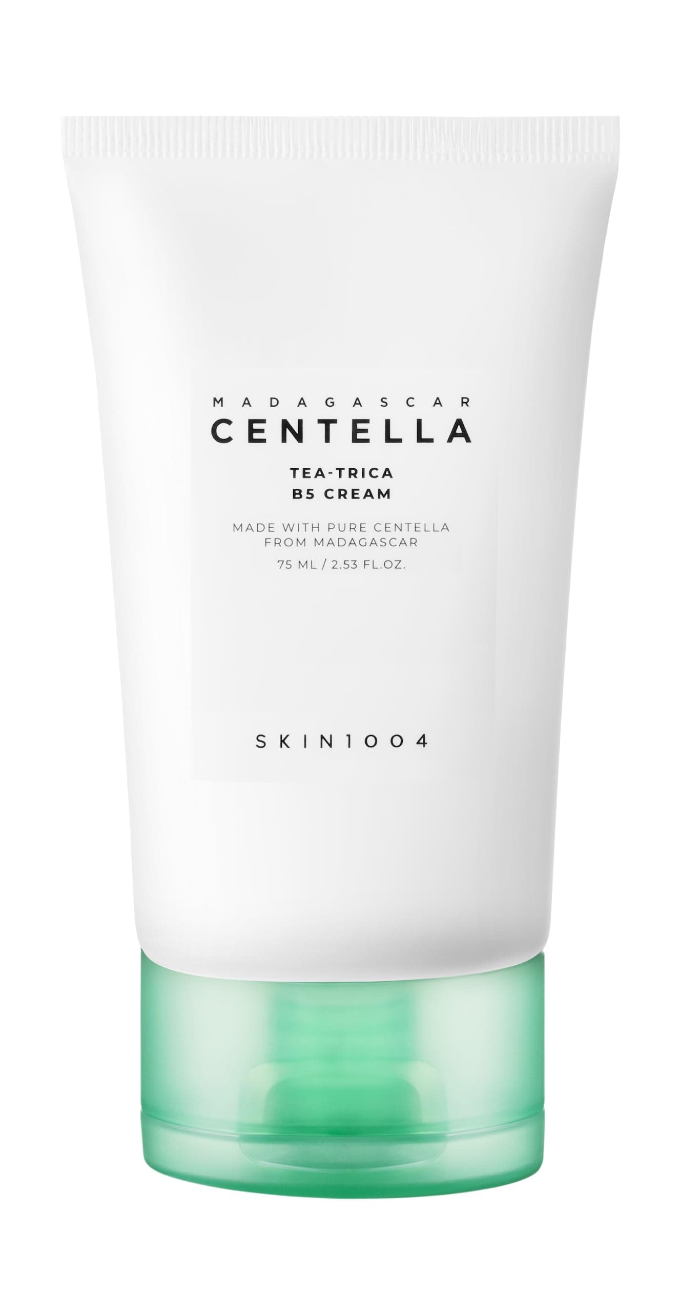 کرم ضدجوش تی تریکا سنتلا اسکین ۱۰۰۴ skin1004 Madagascar centella tea trica B5cream ۷۵ml