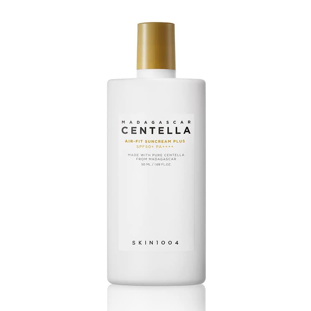 کرم ضدآفتاب رنگی ایرفیت پلاس سنتلا ماداگاسکار اسکین 1004 skin 1004 Madagascar centella air fit suncream plus 50ml — تصویر ۱۰