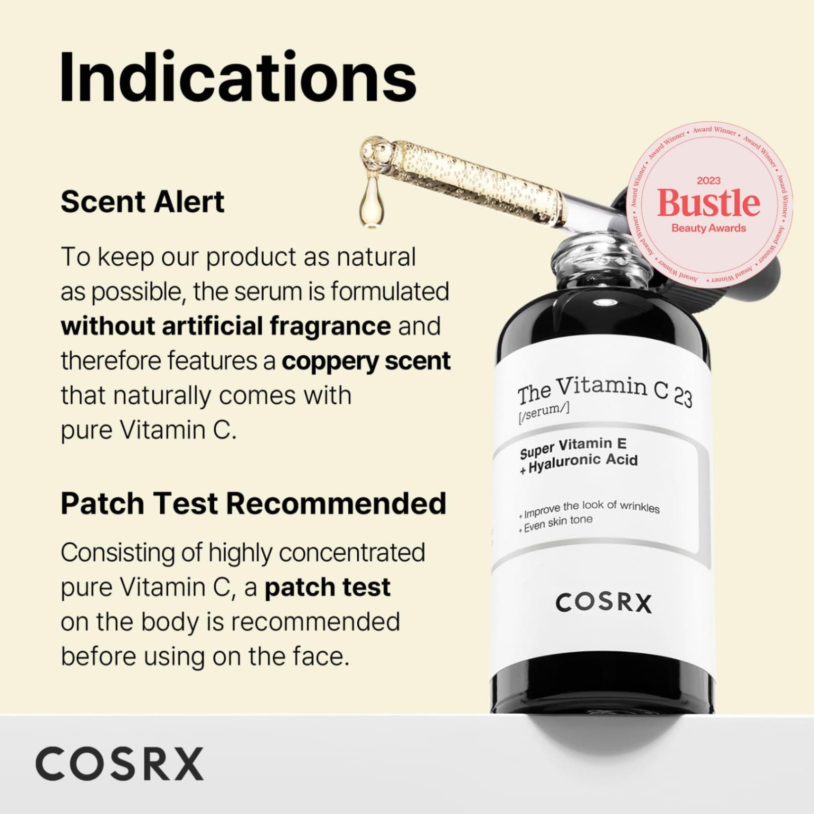 سرم ویتامین سی روشن کننده کوزارکس cosrx the vitamin C 23 serum 20g — تصویر ۳