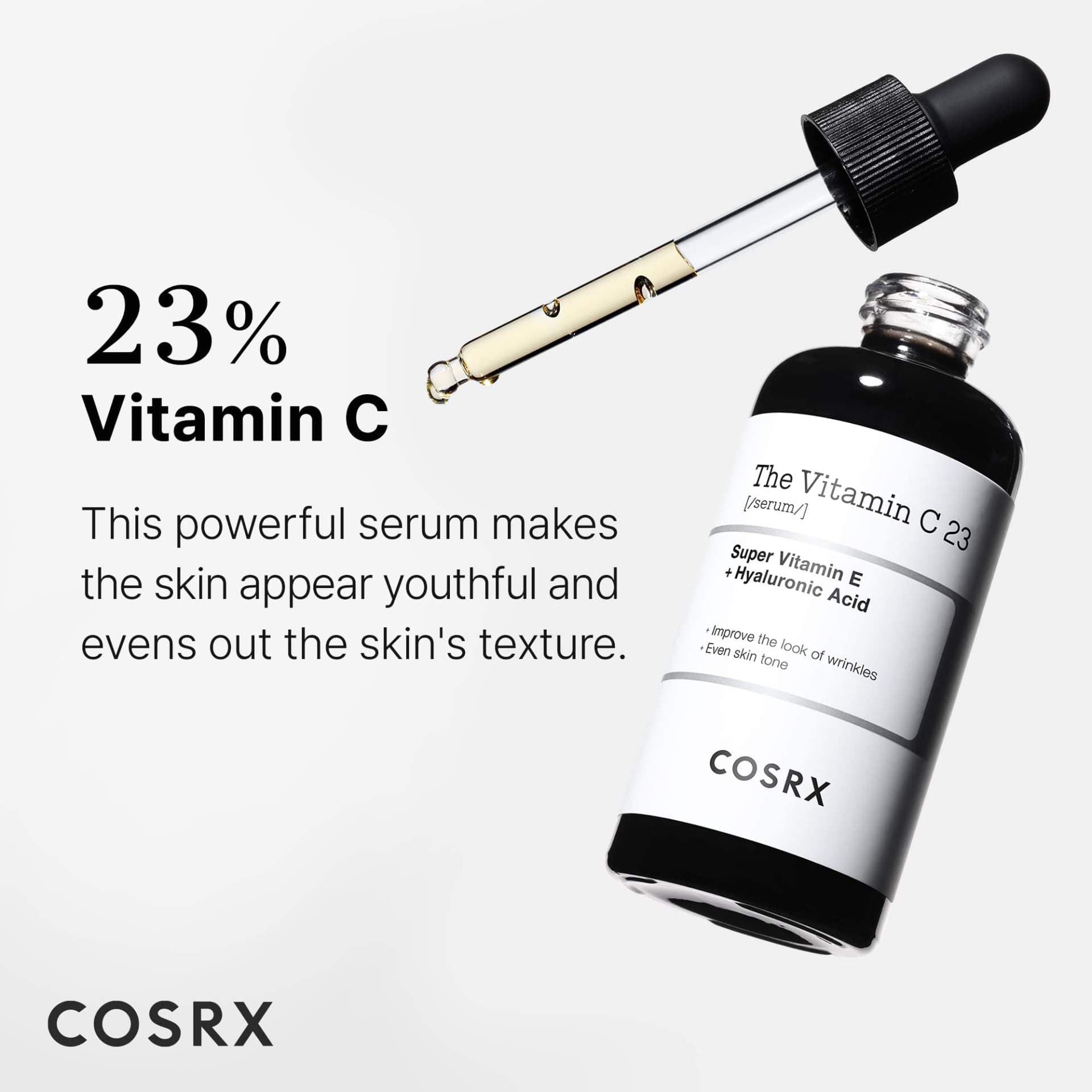 سرم ویتامین سی روشن کننده کوزارکس cosrx the vitamin C 23 serum 20g — تصویر ۴