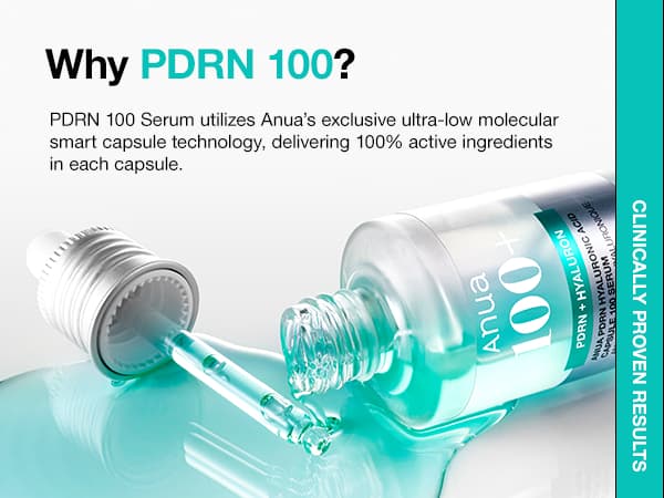 سرم پی دی آر ان و هیالورونیک اسید ۱۰۰ آنوا anua pdrn hyaluronic acid capsule 100 serum — تصویر ۸