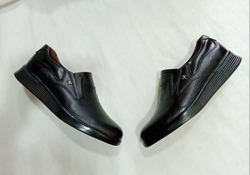 کفش چرم مردانه بدون بند — تصویر ۱۱