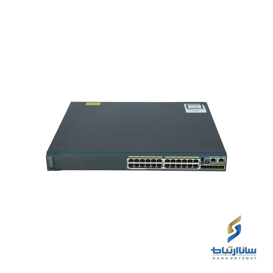 سوییچ ۲۴ پورت POE سیسکو مدل WS-C2960S-24PS-L