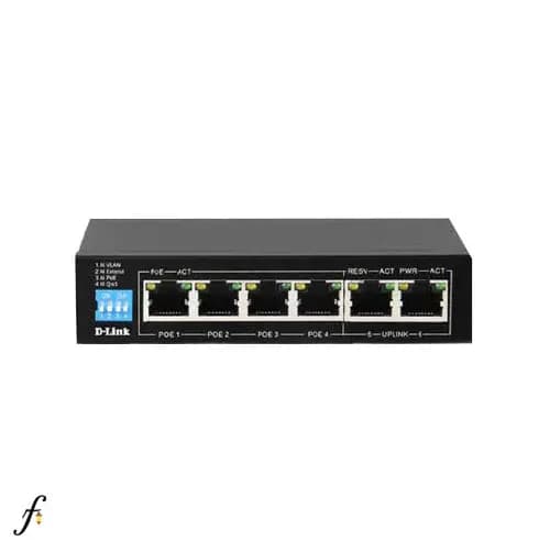 سوئیچ ۴ پورت POE دی لینک مدل DES-F1006P-E — تصویر ۱۱