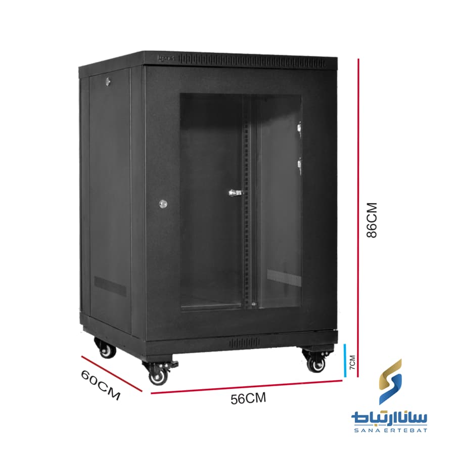 رک ایستاده ۱۲ یونیت عمق ۶۰ الگونت مدل LRE-12-60FWS — تصویر ۳