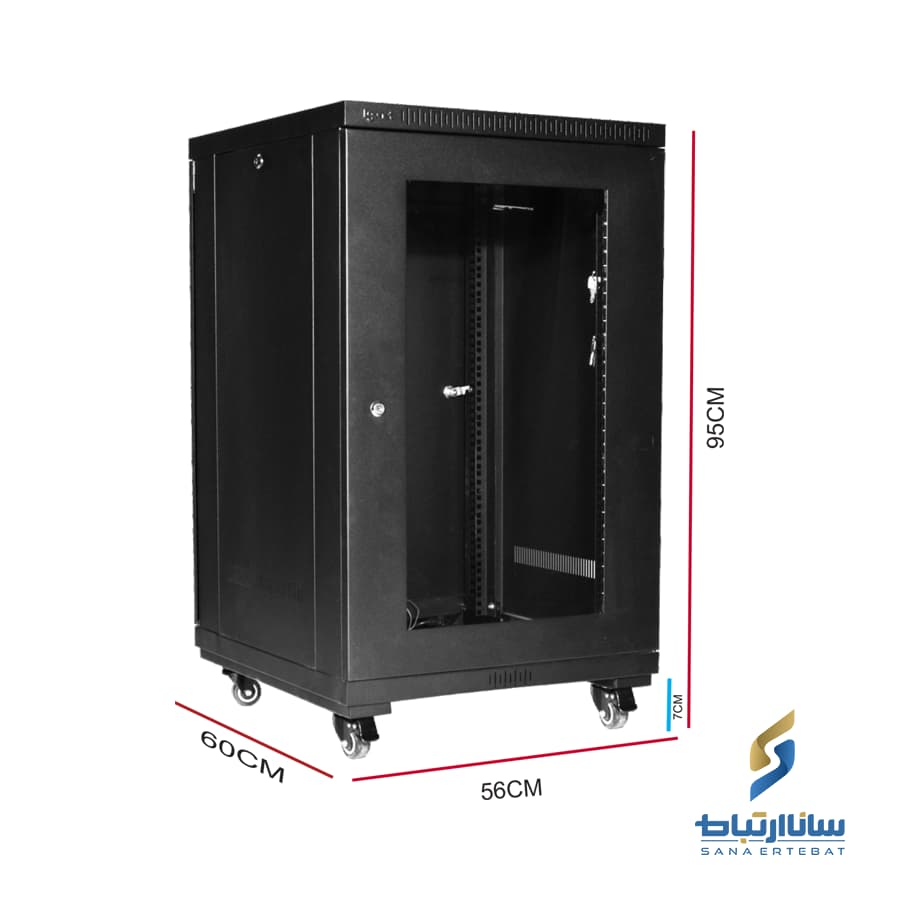 رک ایستاده ۱۲ یونیت عمق ۶۰ الگونت مدل LRE-12-60FWS — تصویر ۴