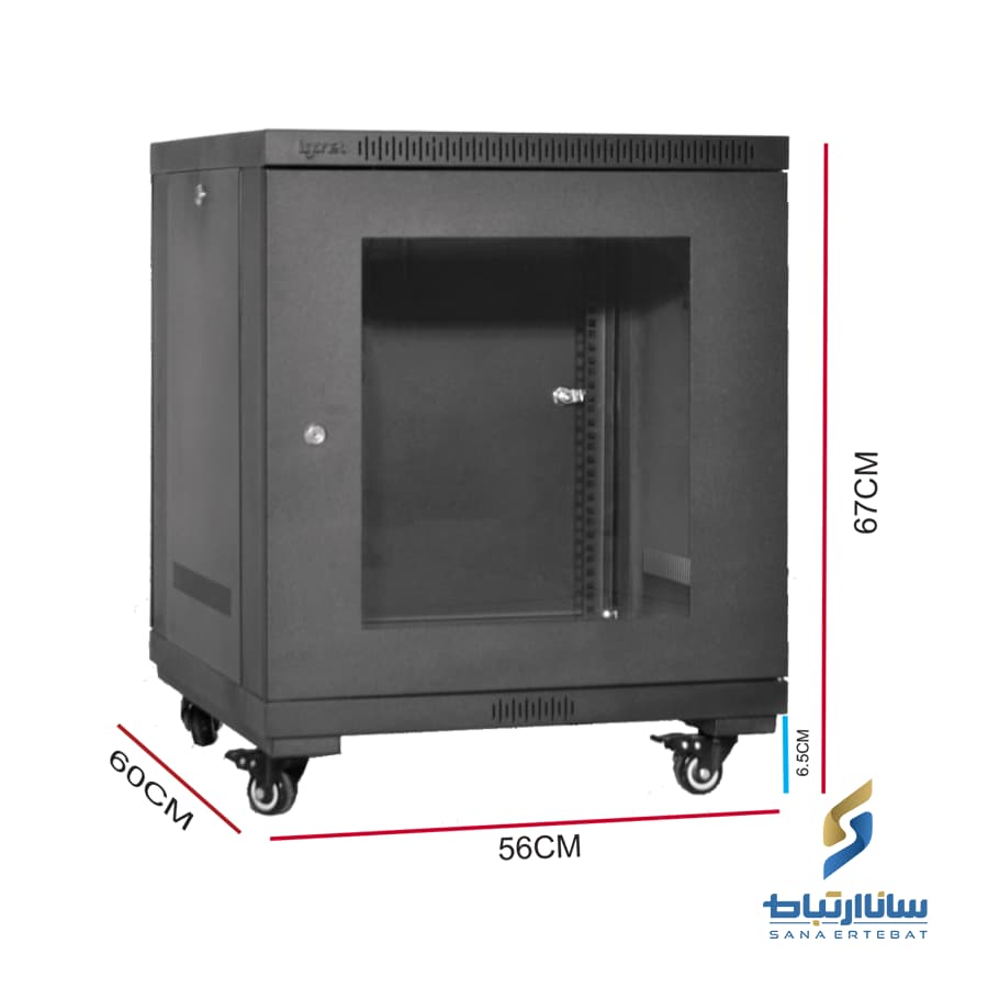 رک ایستاده ۱۲ یونیت عمق ۶۰ الگونت مدل LRE-12-60FWS