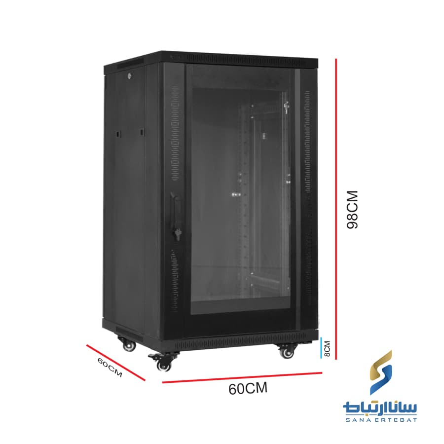 رک ایستاده ۱۸ یونیت عمق ۶۰ الگونت سری پیشرفته مدل LRA-18-60FWR