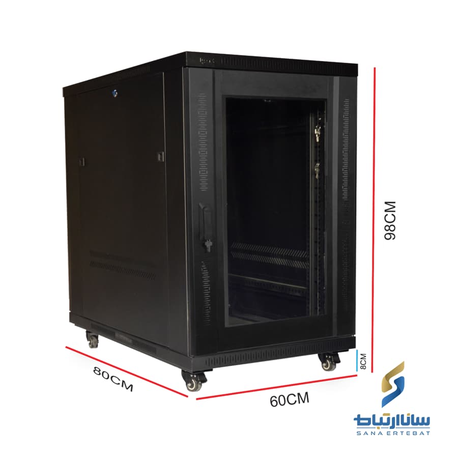 رک ایستاده ۱۸ یونیت عمق ۸۰ الگونت سری پیشرفته مدل LRA-18-80FWR — تصویر ۲