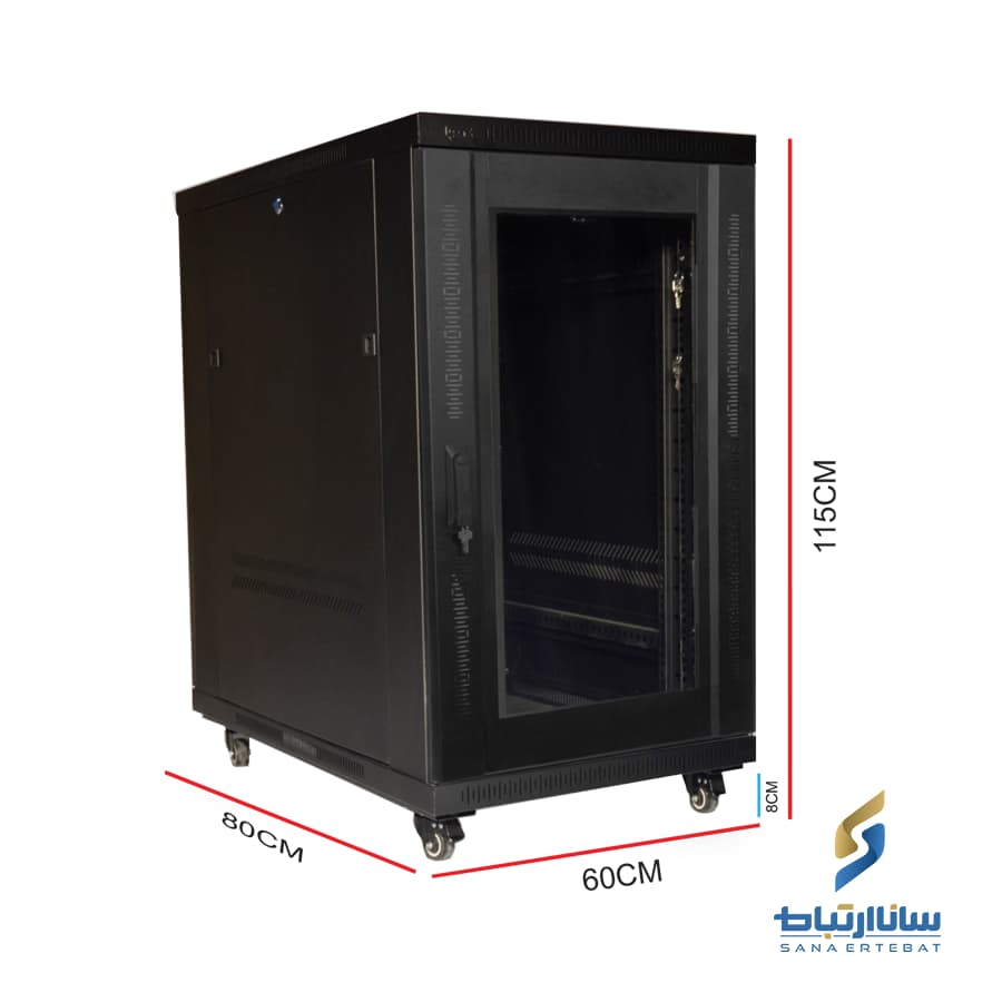 رک ایستاده ۱۸ یونیت عمق ۸۰ الگونت سری پیشرفته مدل LRA-18-80FWR — تصویر ۳