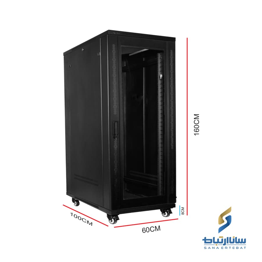رک ایستاده ۱۸ یونیت عمق ۱۰۰ الگونت سری پیشرفته مدل LRA-18-100FWR — تصویر ۵