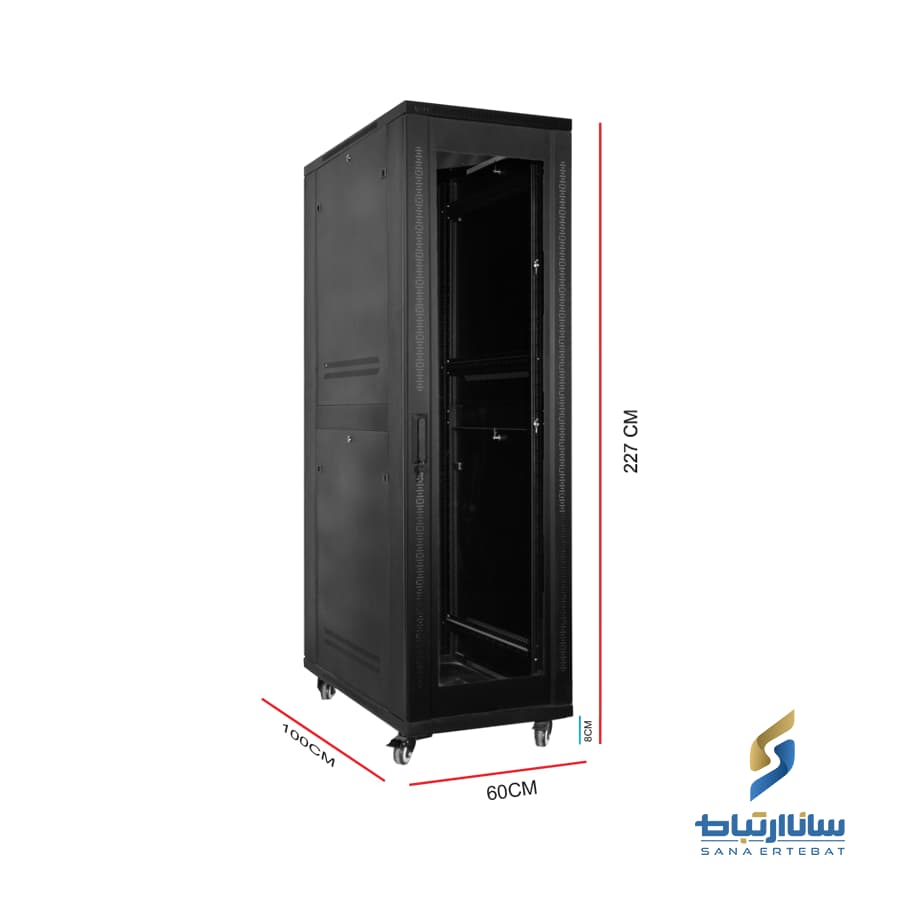رک ایستاده ۱۸ یونیت عمق ۱۰۰ الگونت سری پیشرفته مدل LRA-18-100FWR — تصویر ۱۰
