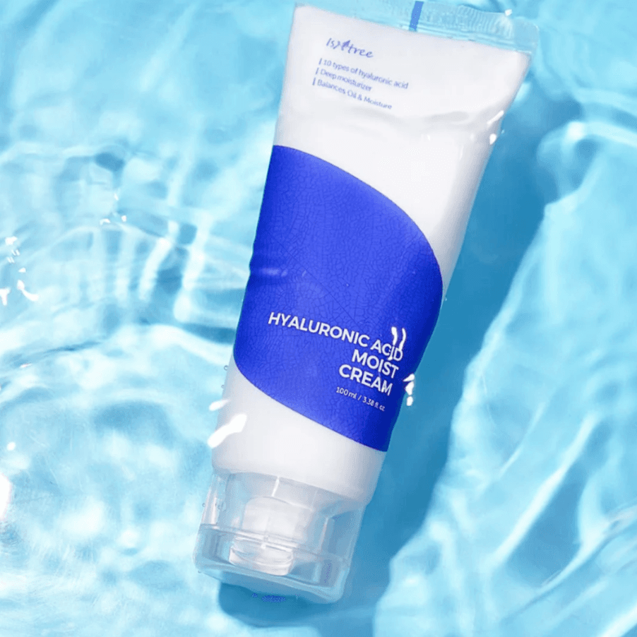 کرم مرطوب کننده و آبرسان ایزنتری Isntree hyaluronic acid moist cream — تصویر ۳