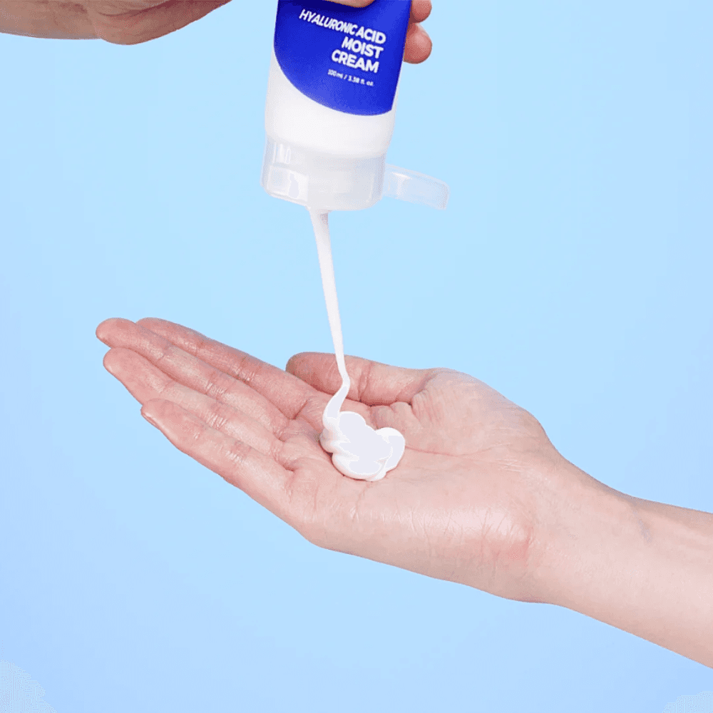 کرم مرطوب کننده و آبرسان ایزنتری Isntree hyaluronic acid moist cream — تصویر ۶